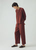 Crinkle Cotton Pyjamas | Deep Berry